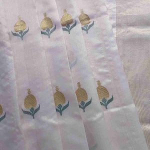 Handloom Pure Silk Chanderi Saree - Gati Prada